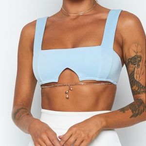 Beginning Boutique Eve Crop (blue)
